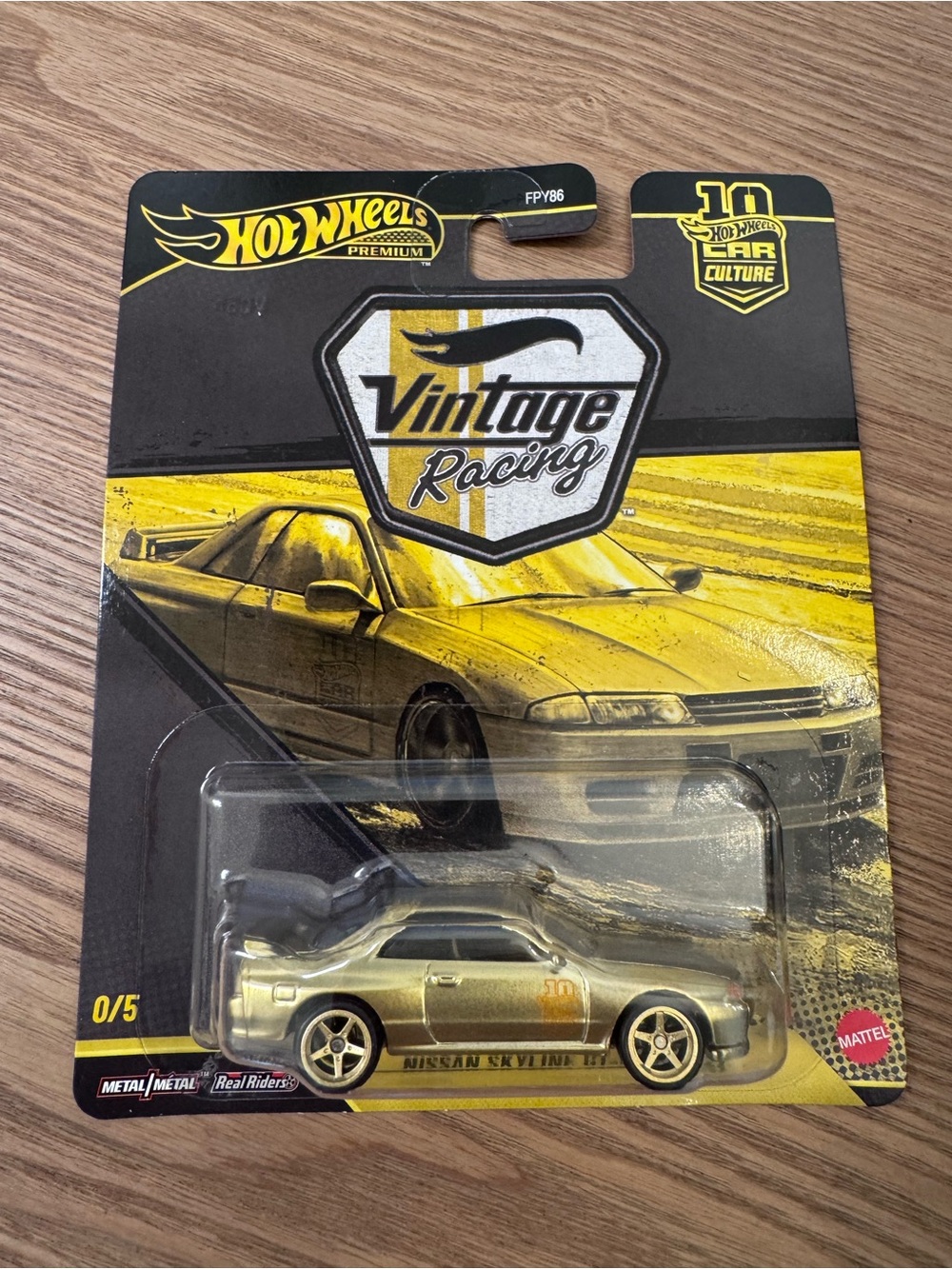 2026-Hot Wheels Car Culture Vintage Racing Nissan Skyline GT-R (BNR32) CHASE